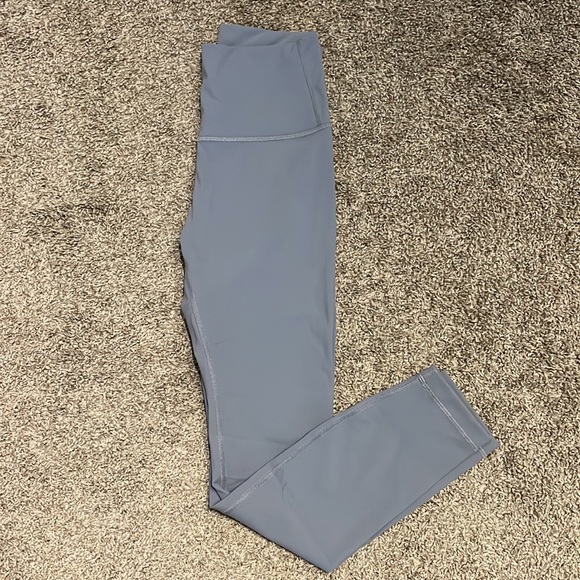 LULU LEMON Wunder Under High-Rise Chambray Tight 25” Size 4 - Picture 2 of 5